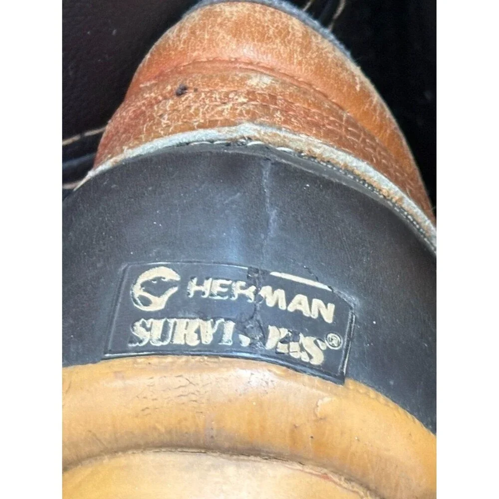 Men's Herman Survivors Steel Shank Work Shoes, Size 8